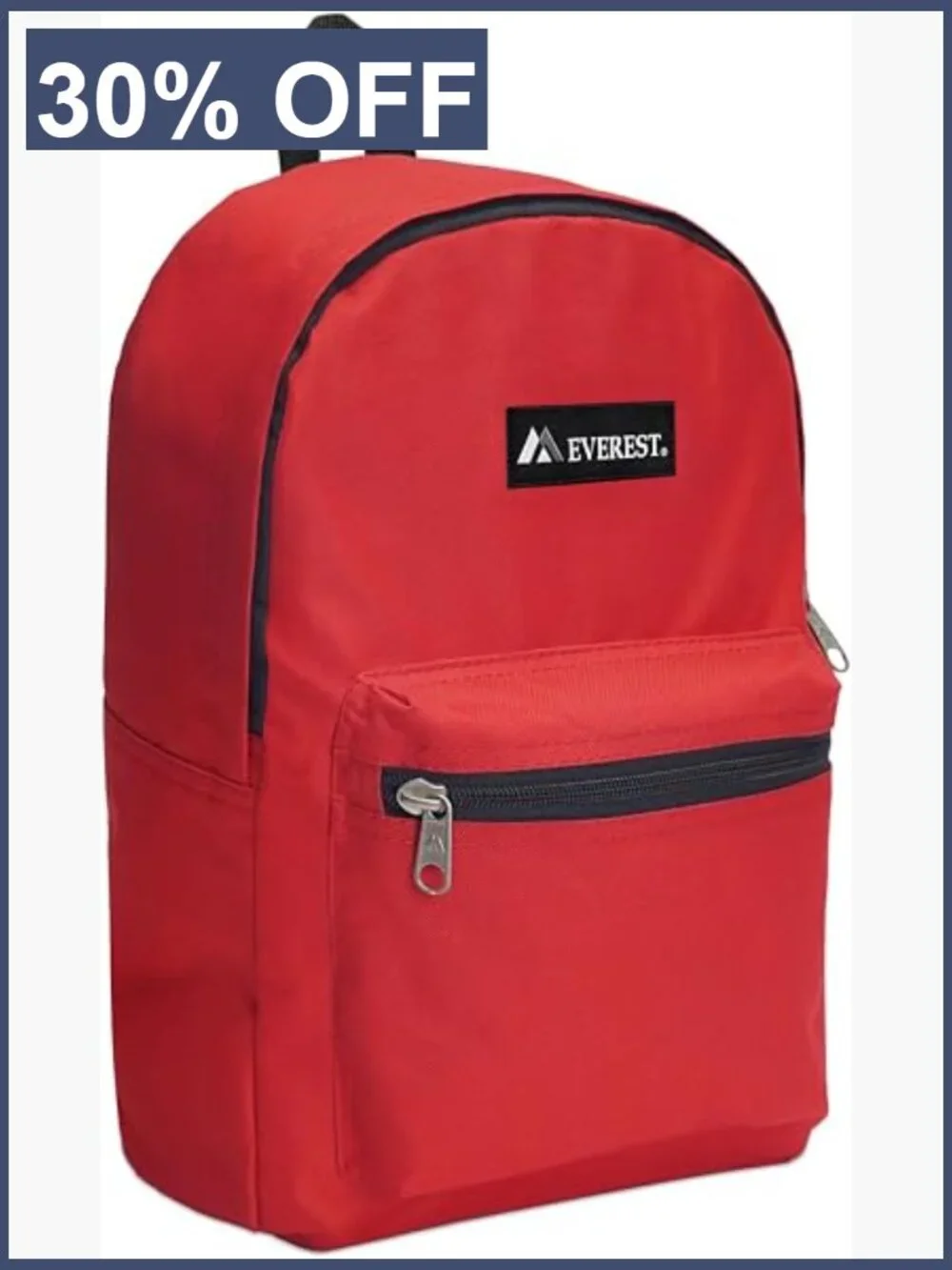 Medium Backpack, Lightweight Polyester, Daypack for School or Travel